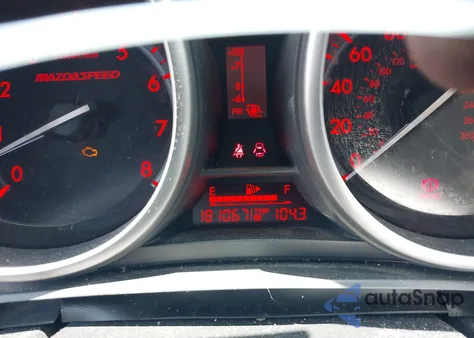 2010 Mazda Mazdaspeed3 Sport z USA, uszkodzony, nr VIN JM1BL1H41A1325278